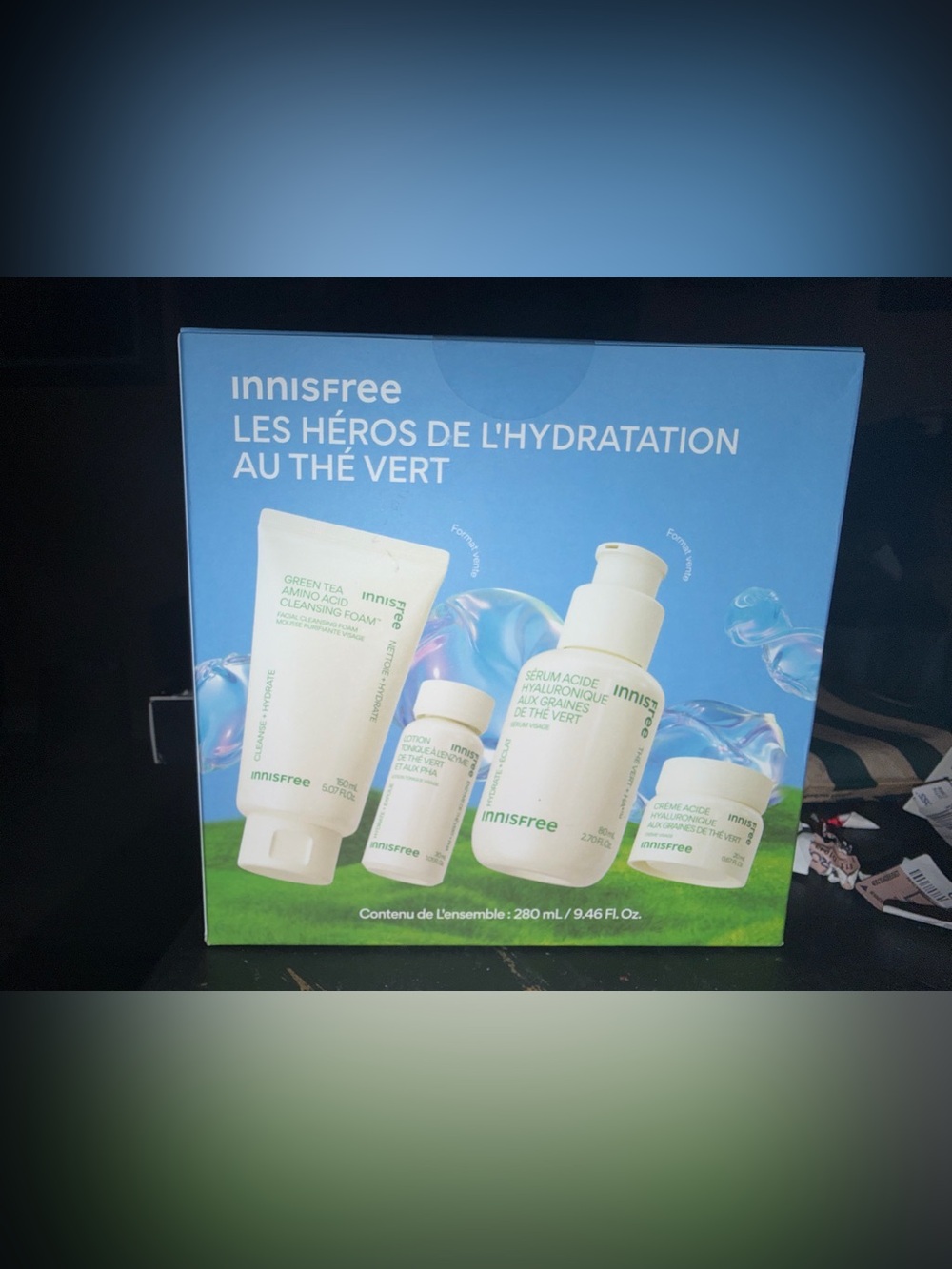innisfree Green Tea Hydration Heroes with Hyaluronic Acid